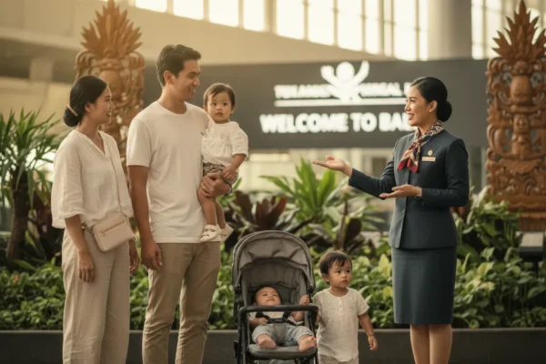 Bali Airport with Kids | Bali Fast Track Airport