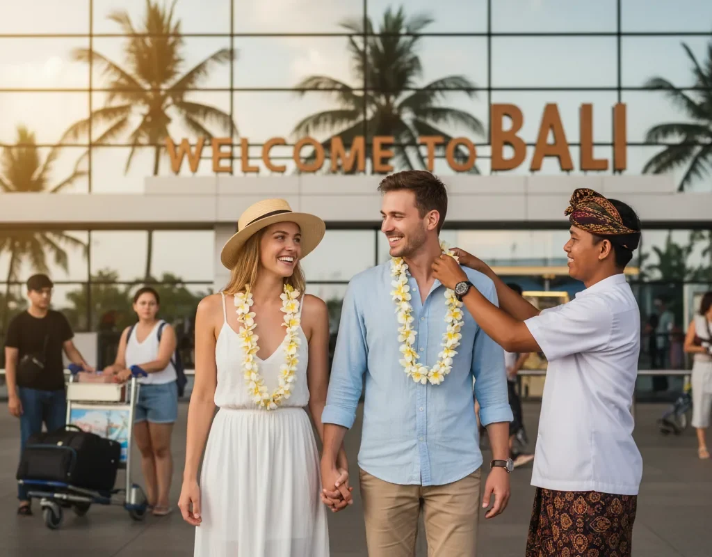 Bali Honeymoon Airport Welcome | Bali Fast Track Airport