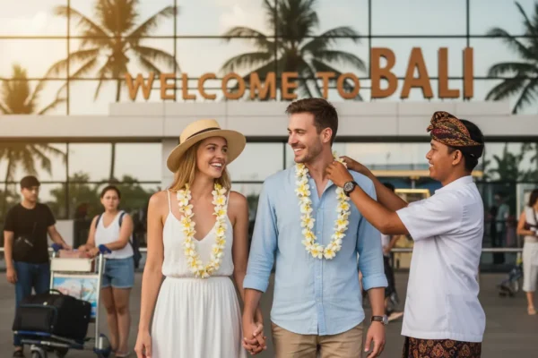 Bali Honeymoon Airport Welcome | Bali Fast Track Airport