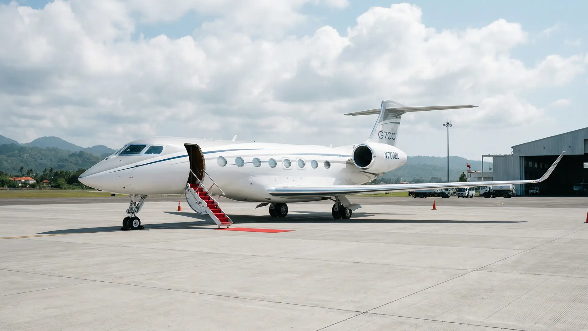 Bali Private Jet Ground Handling - VIP tarmac service at Ngurah Rai Airport DPS