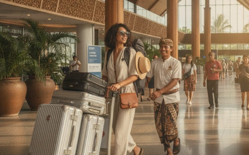 Bali Airport Fast Track for Digital Nomads with Heavy Gear 2027
